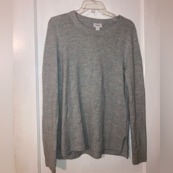 Old Navy Shimmer Iridescent Sparkle Sweater Size M - Picture 1 of 2